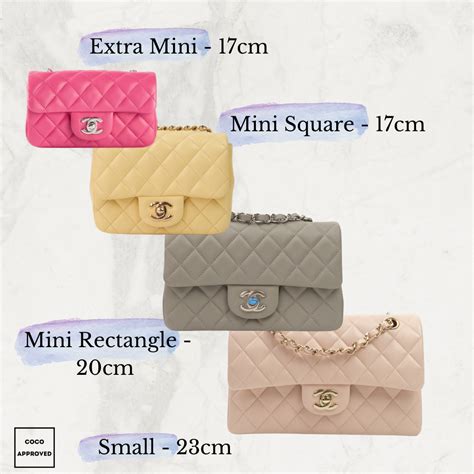 chanel bag sizes|chanel gabrielle bag size comparison.